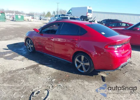 2014 Dodge Dart Gt z USA, uszkodzony, nr VIN 1C3CDFEB4ED914545